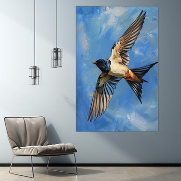 Swallow Painting